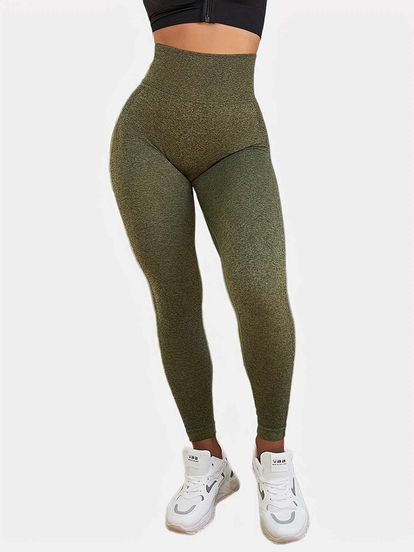 High Waist Yoga Leggings for Women with Moisture Wicking Fabric