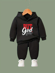 BUT GOD 2pcs Girls Sports Outfits Spring Fall Outdoor Gift