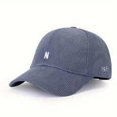 Corduroy Baseball Cap Unisex Outdoor Sun Hat