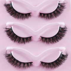 Fox Eyelashes Natural False Eyelashes D Curling 5 Pairs