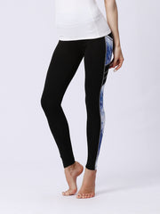 Side Patchwork Pockets High Waist Yoga Pants Butt Lifting