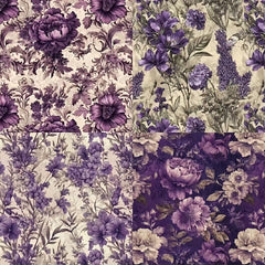 DIY OMBRE Theme Background Paper 6 Inch Single Sided Pattern Paper Blossom