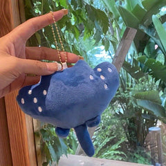 Ocean Devil Fish Plush Bag Pendant Doll Toy - Soft & Stuffed Animal Charm
