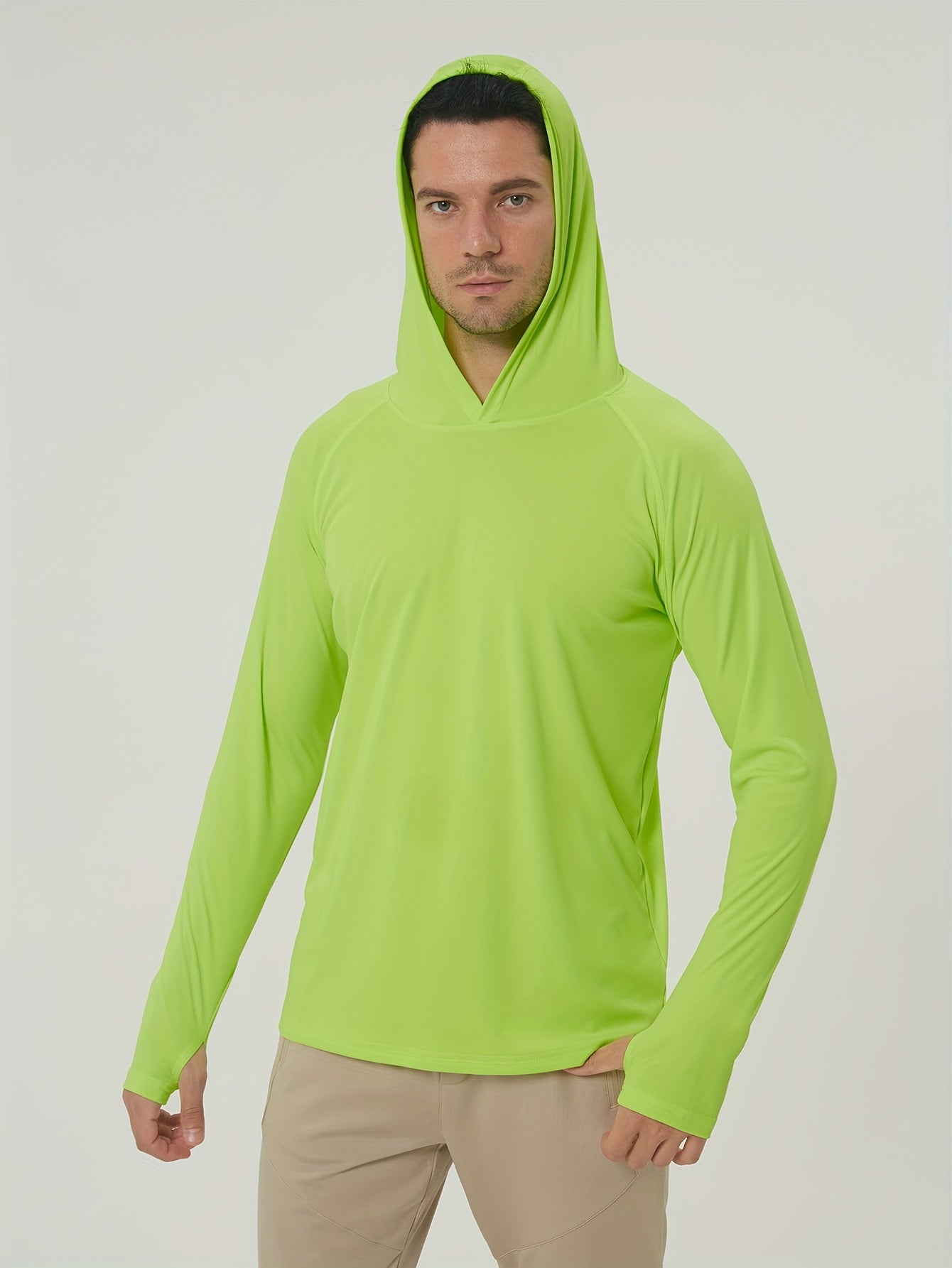 Men's UPF 50 Sun Protection Hoodie Shirt
