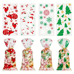 800pcs Christmas Treat Bags 12 7 26 Clear Cookie Candy Opp Bags