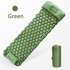 Inflatable Camping Mat & Pillow Set for Comfortable Outdoor Sleep