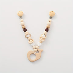 Wooden Baby Pram Chain for Boys and Girls