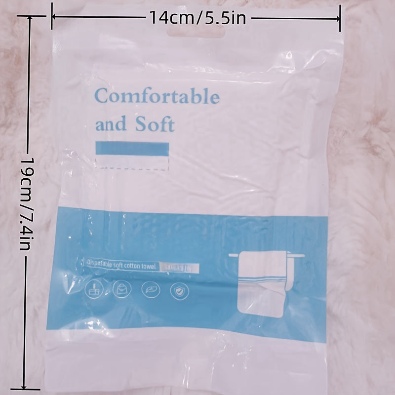 2pcs Disposable Compressed Travel Towels for Tourism Hotel Camping Picnic