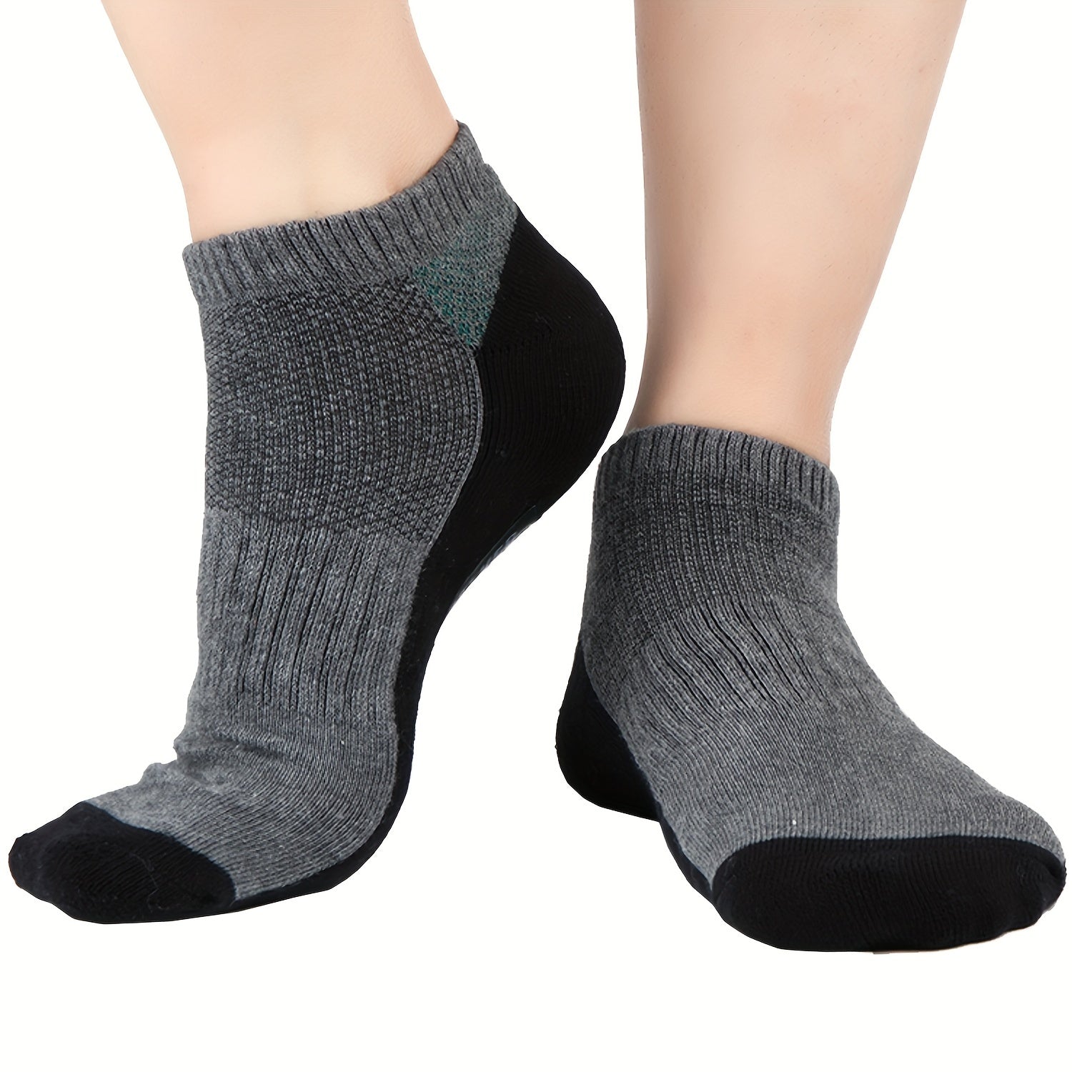 6 Pairs Men's Mid Crew Sport Socks Cotton Blend Breathable Socks