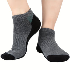 6 Pairs Men's Mid Crew Sport Socks Cotton Blend Breathable Socks