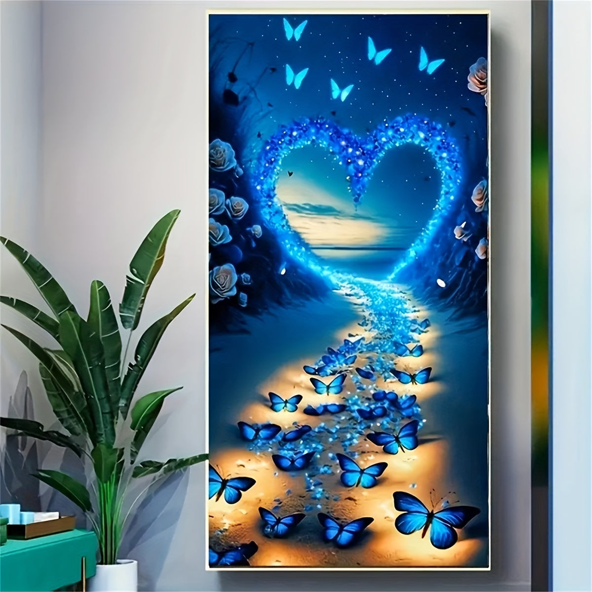 Love Beach Diamond Painting Set - DIY Art Decoration