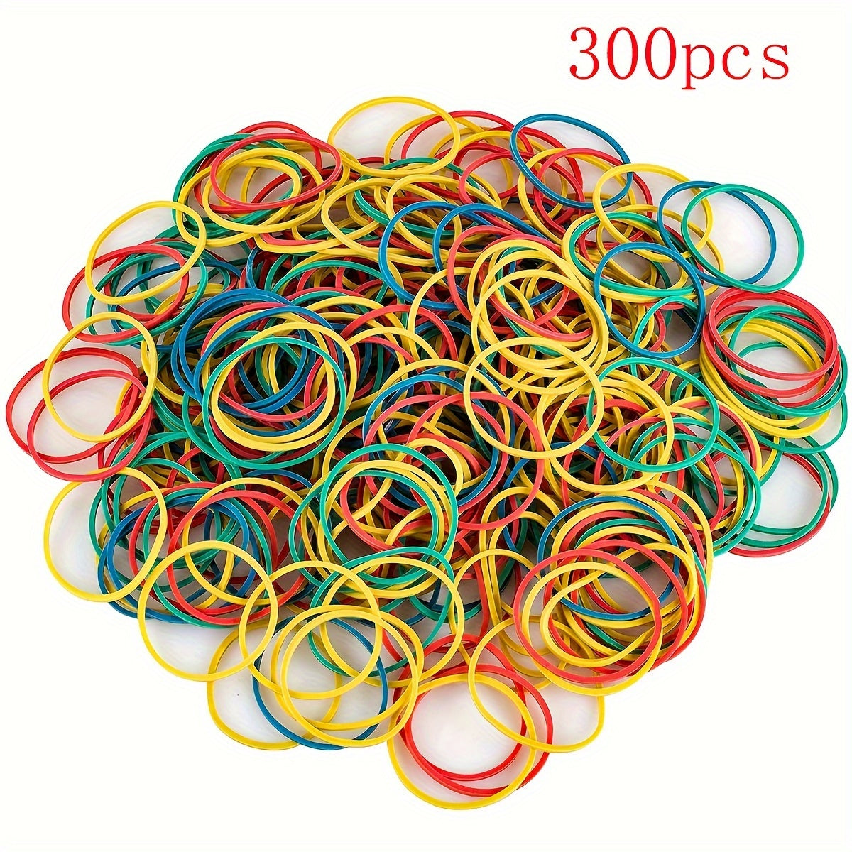 100-500 Multicolor Assorted Rubber Bands Sturdy Heat Resistant Band