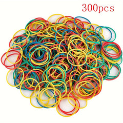 100-500 Multicolor Assorted Rubber Bands Sturdy Heat Resistant Band