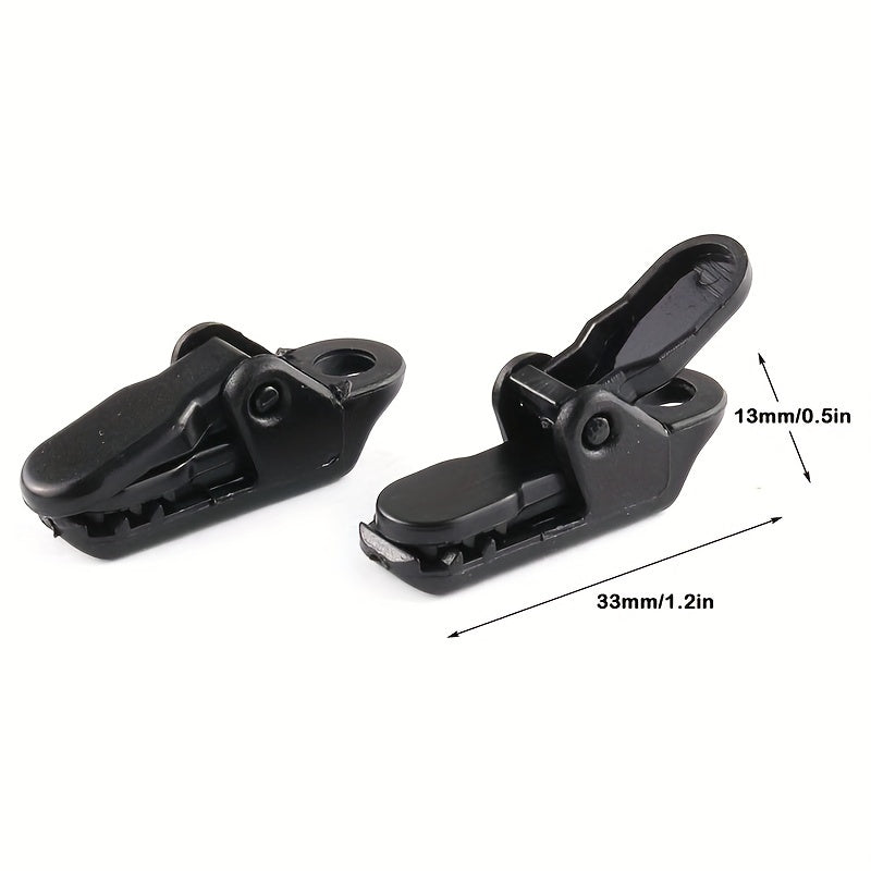 10pcs Tent Clip for Camping and Hiking Adjustable Buckle