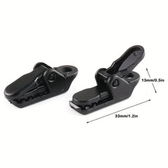 10pcs Tent Clip for Camping and Hiking Adjustable Buckle