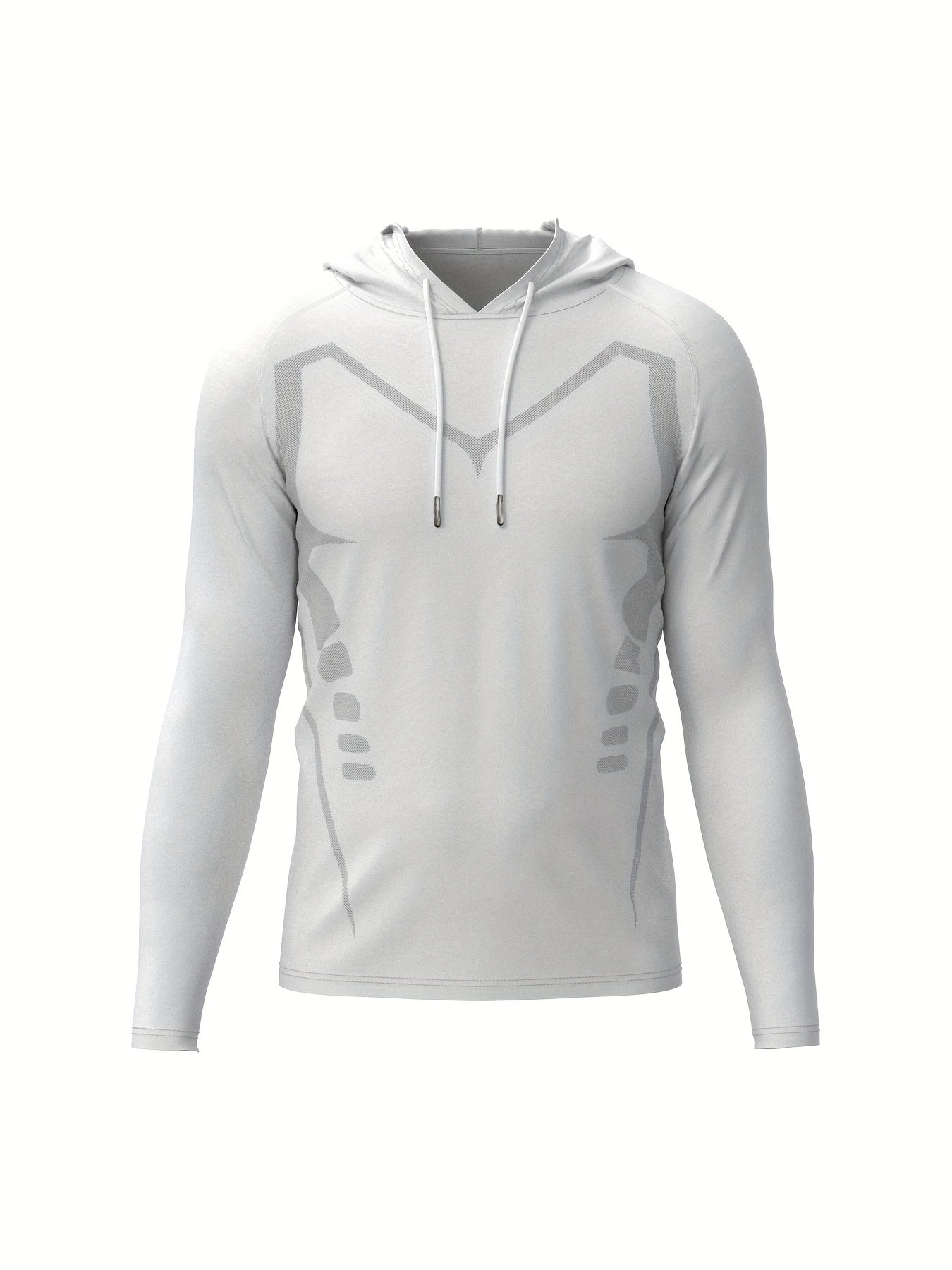 Solid Hoodie Sweatshirt for Men Outdoor Activities