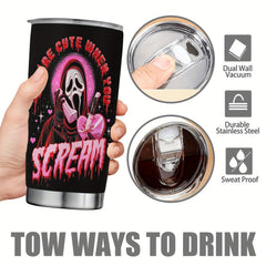 Halloween Stainless Steel Tumbler 20oz Vacuum Insulated Travel Mug