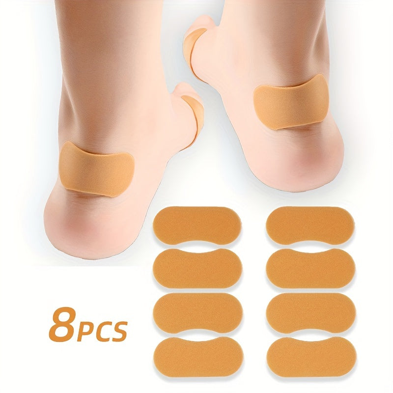 8 Pack Heel Stickers Shoes Big Stickers Self adhesive Foot Care Protector
