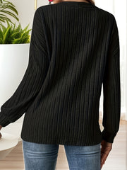 Casual Cardigan Women's Solid Open Front Long Sleeve
