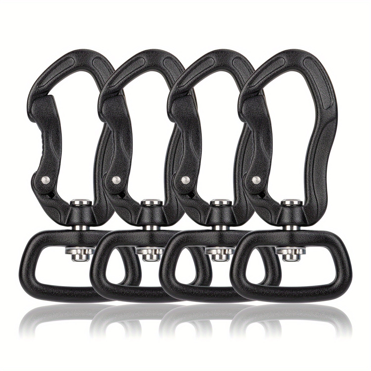 360 Rotatable Buckle Clip Swivel Carabiner Hook For Dog Leash Camping