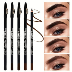 Eyebrow & Eyeliner Pencil Set with Sharpener