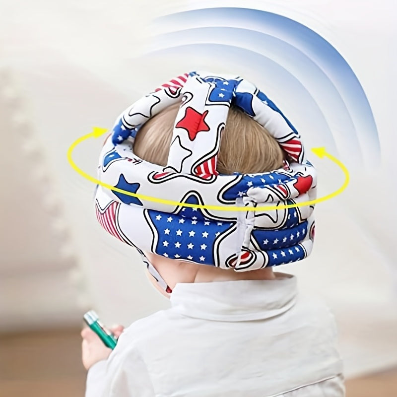 Baby Safety Helmet Anti Fall Cap Infant Head Protector Adjustable Protection