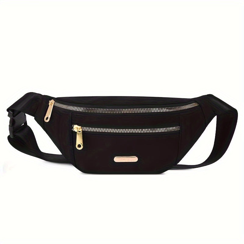 Unisex Laser Waistpack Bright Leather Crossbody Bag