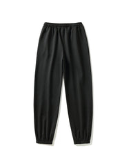 Number & Letter Print Sports Pants Drawstring Couple Jogging Sweatpants