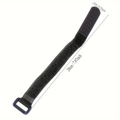 20 200mm Reverse Buckle Hoop And Loop Fasteners Binding Strap