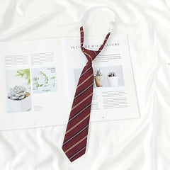 Boys Striped Tie for School Uniforms