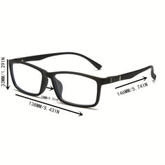 Men's Full Frame Anti Light Glasses 1.0-4.0