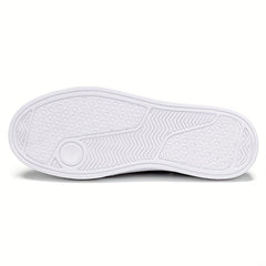Men's Lace-up Canvas Skate Shoes Outdoor Walking Sneakers