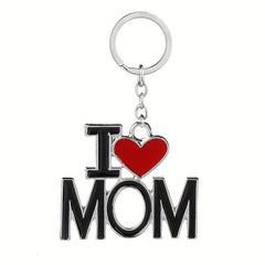 Key Buckle I LOVE MOM OR DAD For Gift