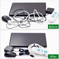10Pcs Cable Straps Keep Desk Tidy
