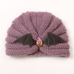 Little Devil Wings Knitted Warm Woolen Hat for Kids 0-3 Years Old