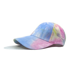 Unisex Tie Dye Baseball Cap Adjustable Relaxed Fit
