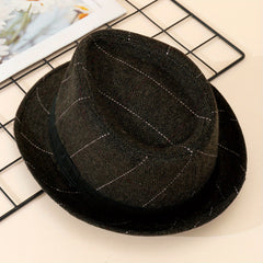 Unisex Sunshade Wide Brim Fedora Hat for Party