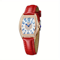 LIGE Girls Youth Gift Watch Oval Appearance Waterproof Female Students Watch