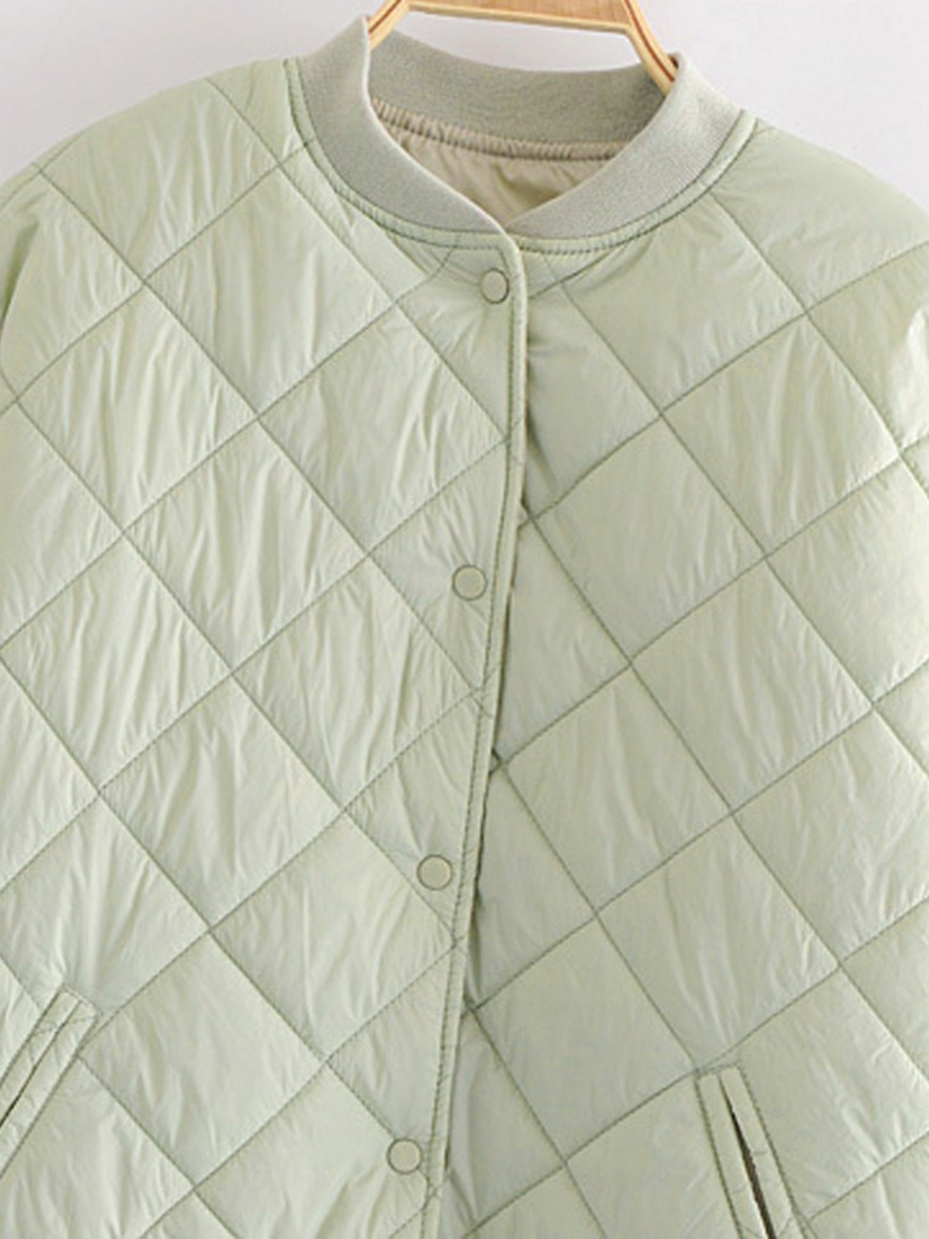 Women's Solid Pocket Long Sleeve Coat