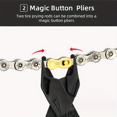 Multifunctional Bike Tire Lever Quick Release Pliers Tool