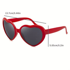 Heart Shaped Sunglasses Funny Sunglasses Romantic Proposal Tools Party Toys