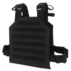 Adjustable Airsoft Vest Lightweight Training Vest With American Flag Patch