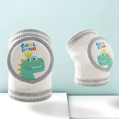 Baby Safety Cartoon Knee & Elbow Pads for Crawling Fun