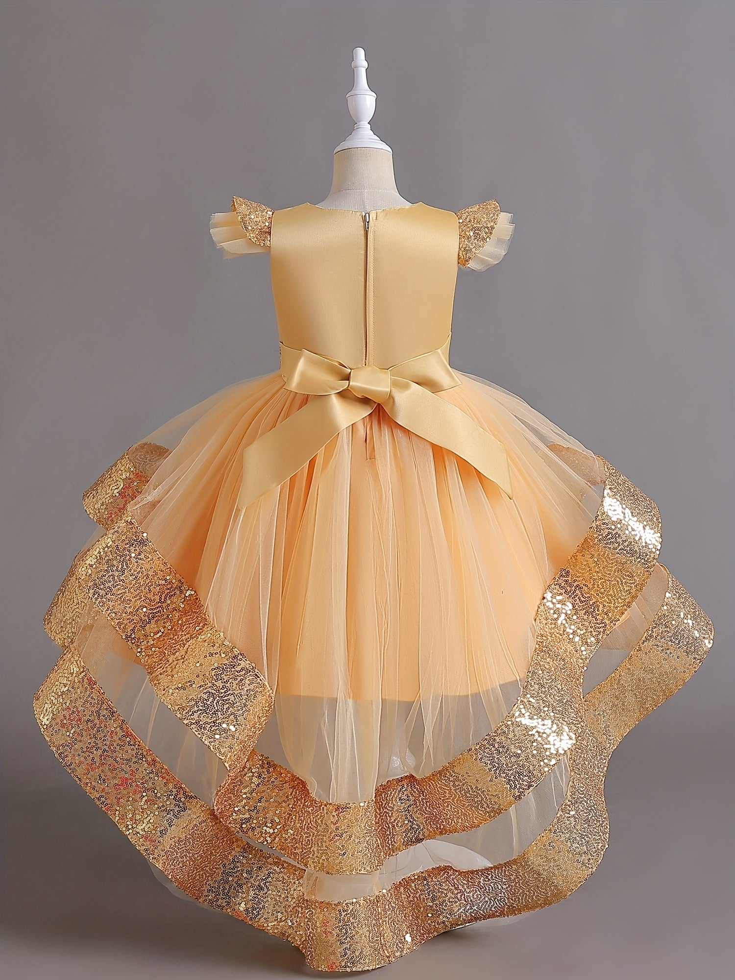 Tulle Princess Dress with Sequin for Girls - Party Birthday Halloween