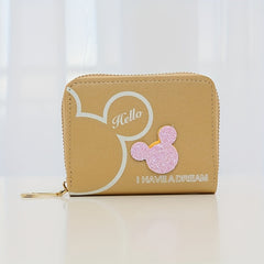 Children's Cartoon Zipper Coin Purse & Card Holder