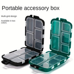 7 10 Grids Medicine Box Small Items Storage Container