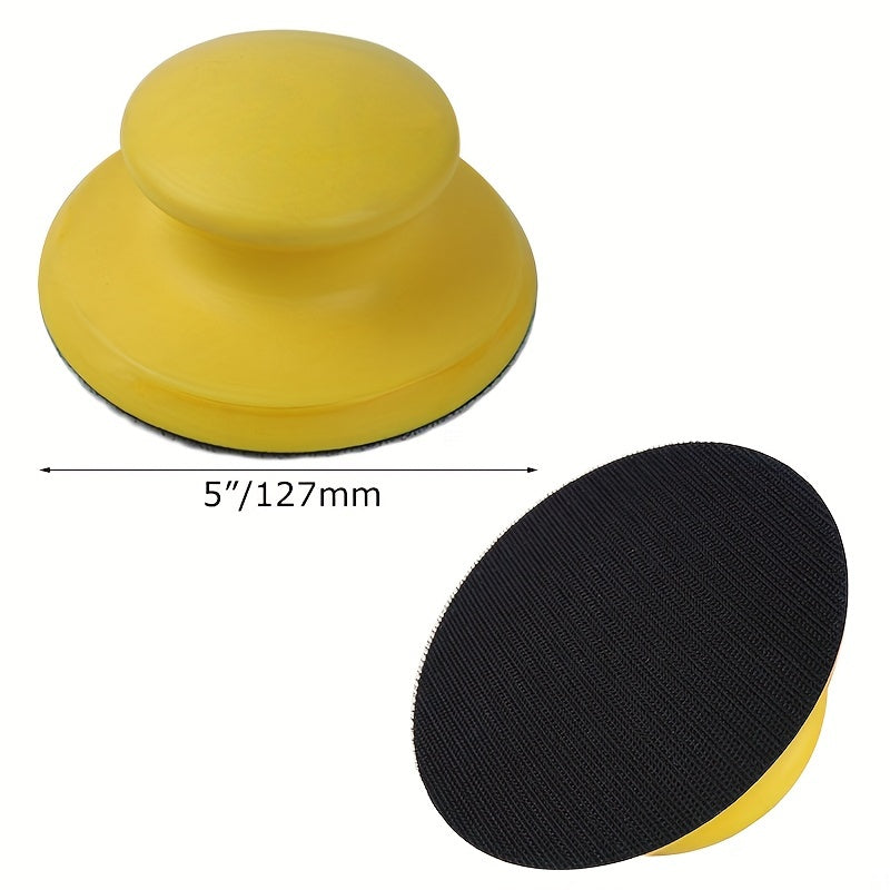 2-Pack Hand Sanding Blocks for 12.7cm Hook and Loop Discs