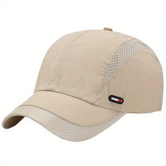 2pcs Men's Breathable Quick Drying Mesh Baseball Cap
