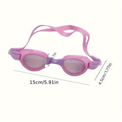 Adult Silicone Swimming Goggles Anti-fog UV Protection Waterproof
