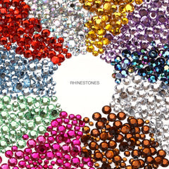 200-3500pcs SS16 Crystal Rhinestones for DIY Crafts Nails Clothes Shoes
